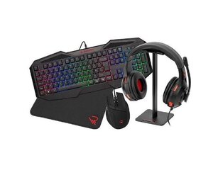 Komplekts Subsonic Raiden Pro Gamer Pack 5 in1 Qwerty SA5605-Q cena un informācija | Klaviatūras | 220.lv