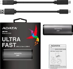 Adata ASE760-2TU32G2-CTI cena un informācija | Ārējie cietie diski | 220.lv