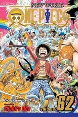 One Piece, Vol. 62: Adventure on Fish-Man Island, 62 цена и информация | Фантастика, фэнтези | 220.lv