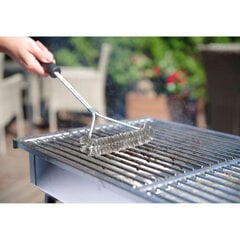 Stiepļu suka nerūsējošā tērauda BBQ restei Y-SHAPE 520x170 mm - Hendi 525432 cena un informācija | Tīrīšanas piederumi | 220.lv