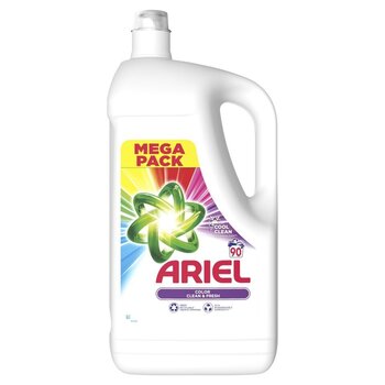 Ariel Color Mazgāšanas Želeja, 90 Mazgāšanas Reizes, 4.5L cena un informācija | Veļas mazgāšanas līdzekļi | 220.lv