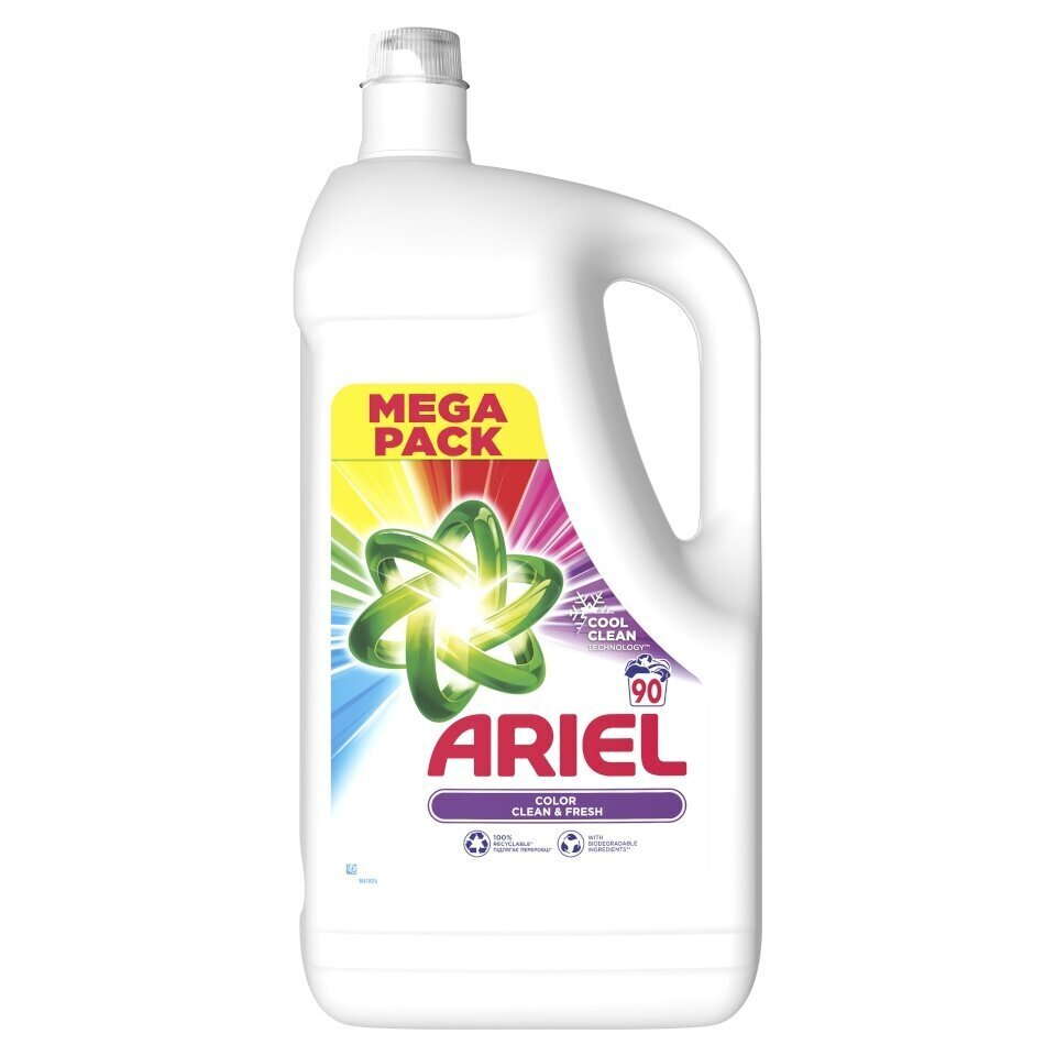 Ariel Color mazgāšanas želeja, 4,5L цена и информация | Veļas mazgāšanas līdzekļi | 220.lv