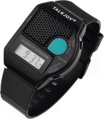 TalkJoy runājošs rokas pulkstenis neredzīgajiem ar trauksmes funkciju vājredzīgiem, senioriem cena un informācija | Sieviešu pulksteņi | 220.lv