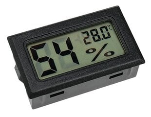 Гигрометр и жк-термометр Perf UY78 цена и информация | Метеорологические станции, термометры | 220.lv