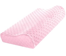 Подушка Foam Pillow, розовая цена и информация | Подушки | 220.lv