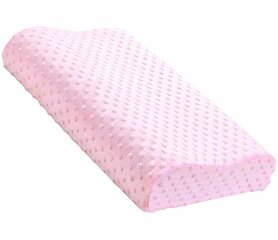 Подушка Foam Pillow, розовая цена и информация | Подушки | 220.lv