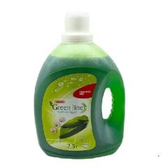 Жидкий стиральный порошок Green Line, 2,5 л цена и информация | Средства для стирки | 220.lv