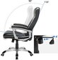 Biroja krēsls Songmics OBG21B, melns cena un informācija | Biroja krēsli | 220.lv