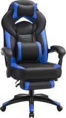 Геймерское кресло SONGMICS OBG77BU, черно-синее цена и информация | Офисные кресла | 220.lv