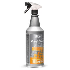 CLINEX FastGast 1L līdzeklis taukainu netīrumu tīrīšanai virtuvē no karnīzes, darba virsmām un sienām цена и информация | Очистители | 220.lv