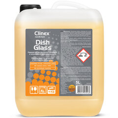 CLINEX DishGlass 5L kafijas un tējas šķidrums stikla mazgāšanai noņem nogulsnes no kafijas un tējas цена и информация | Очистители | 220.lv