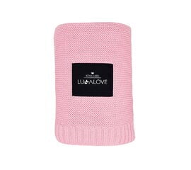 Bambusa sega Candy Pink, rozā 80x100 cm Lullalove цена и информация | Одеяла | 220.lv