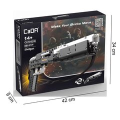 Bloki Cada Shotgun gun 2in1 C81052W, 880 gab. цена и информация | Конструкторы и кубики | 220.lv
