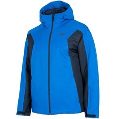 4F slēpošanas jaka vīriešiem H4Z22KUMN00236S, zila cena un informācija | Vīriešu slēpošanas apģērbs | 220.lv