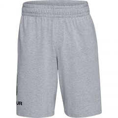 Under Armour šorti vīriešiem Sportstyle Cotton Logo M 1329300-035, pelēks cena un informācija | Vīriešu šorti | 220.lv