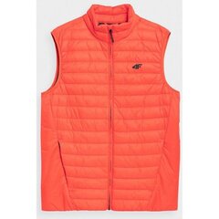 4F veste vīriešiem 4FSS23TDJAM08270S, oranža cena un informācija | Vīriešu vestes | 220.lv