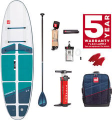 Надувное весло Red Paddle Co Compact SUP, 290x81 см, синее цена и информация | SUP доски, водные лыжи, водные аттракционы | 220.lv