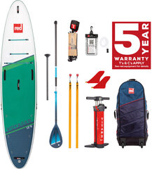 Piepūšamais SUP dēlis Red Paddle Co Voyager 12.6 HT SUP, 381x81 cm cena un informācija | SUP dēļi, sērfa dēļi un piederumi | 220.lv