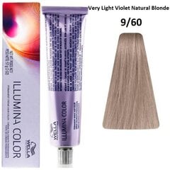 Перманентная краска Illumina Color Wella Nº 9/60 цена и информация | Краска для волос | 220.lv