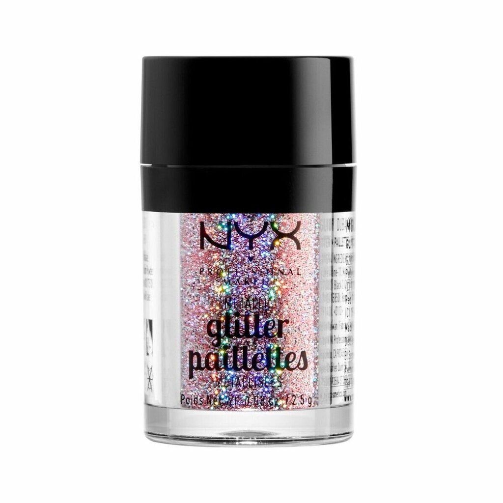 Birstošas acu ēnas NYX Glitter Brillants Beauty Beam, 2.5 g cena un informācija | Acu ēnas, skropstu tušas, zīmuļi, serumi | 220.lv