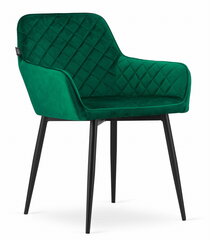 Krēsls Leobert Nola, zaļš cena un informācija | Virtuves un ēdamistabas krēsli | 220.lv
