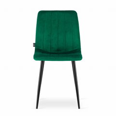 Krēsls ADRK Furniture Lav, zaļš cena un informācija | Virtuves un ēdamistabas krēsli | 220.lv