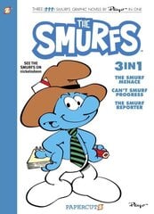 Smurfs 3-in-1 Vol. 8: Collecting 'The Smurf Menace,' 'Can't Smurf Progress,' and 'The Smurf Reporter' cena un informācija | Grāmatas pusaudžiem un jauniešiem | 220.lv