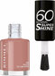 Nagu laka 60 Seconds Super Shine Rimmel London Nº 230, 8 ml цена и информация | Nagu lakas, stiprinātāji | 220.lv