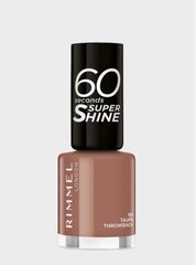 Nagu laka 60 Seconds Super Shine Rimmel London Nº 101 (8 ml) (8 ml) cena un informācija | Nagu lakas, stiprinātāji | 220.lv