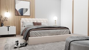 Gulta DINASTY + Sapnas 2 XL, 160x200 cm, balta цена и информация | Кровати | 220.lv