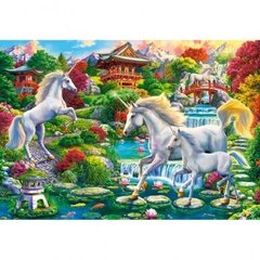 Puzle Castorland Unicorn Garden 1500 det. cena un informācija | Puzles, 3D puzles | 220.lv