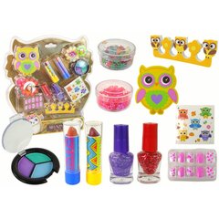 Owl nail art makeup set цена и информация | Косметика для мам и детей | 220.lv