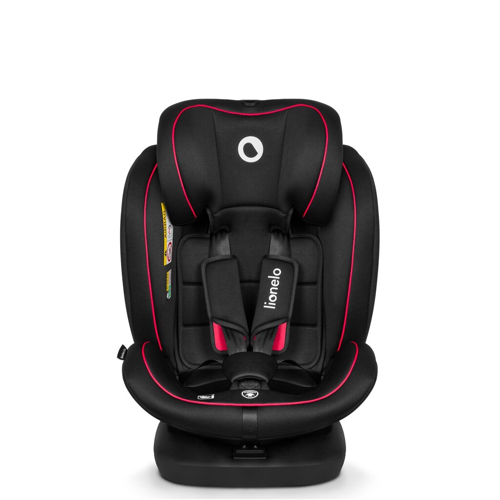 Autokrēsliņš Lionelo Bastiaan I-size, 0-36 kg, Black Red cena un informācija | Autokrēsliņi | 220.lv