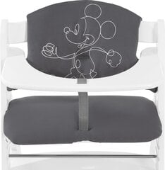 Подушка сиденья стульчика для кормления Hauck Select Disney Mickey Mouse, черная цена и информация | Стульчики для кормления | 220.lv