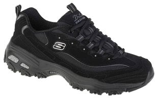 Skechers D Lites Biggest Fan, Sieviešu kedas, Melna цена и информация | Спортивная обувь, кроссовки для женщин | 220.lv