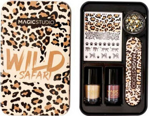 Manikīra komplekts Magic Studio Wild Safari Savage Nail Art, 6 gab. цена и информация | Лаки для ногтей, укрепители | 220.lv