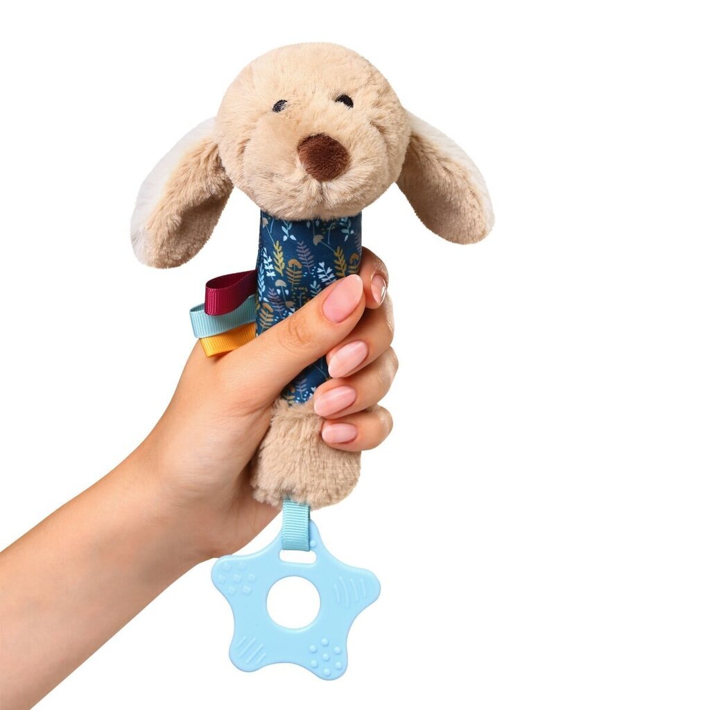 Pīkstoša rotaļlieta ar graužamo daļu Babyono Rabbit Milly 1524 цена и информация | Rotaļlietas zīdaiņiem | 220.lv