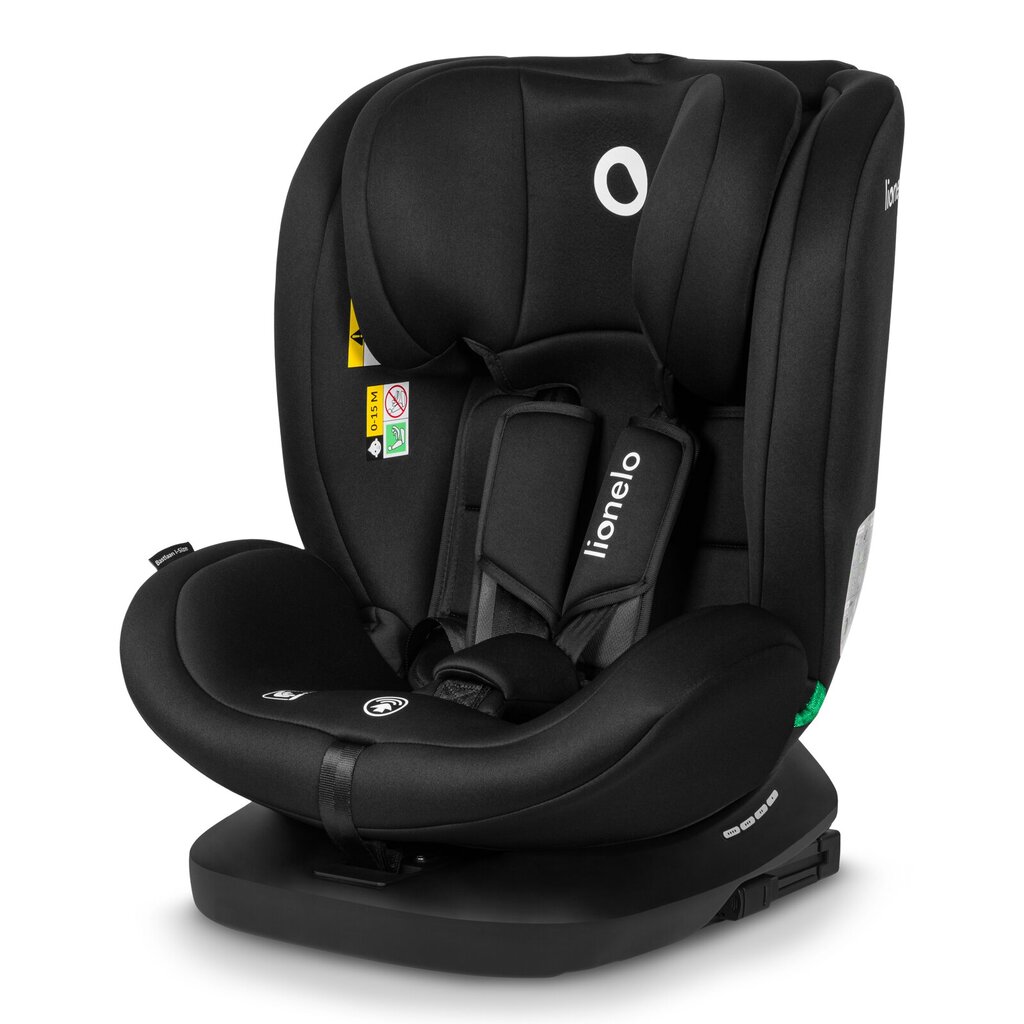 Autokrēsliņš Lionelo Bastiaan I-size, 0-36 kg, Black Grey cena un informācija | Autokrēsliņi | 220.lv