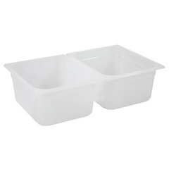 Gastronorm konteiners izgatavots no polipropilēna GN 1/2 h. 100 mm - Hendi 880128 цена и информация | Посуда для хранения еды | 220.lv