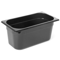 Melns polikarbonāta konteiners GN 1/3 h 65 mm - Hendi 862537 цена и информация | Посуда для хранения еды | 220.lv