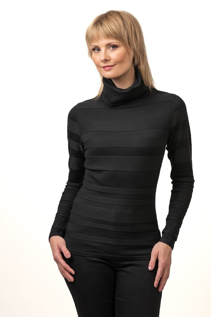 Džemperis sievietēm Maglia, melns cena un informācija | Sieviešu džemperi | 220.lv