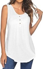 Женская блузка Pogtmm, белая цена и информация | Женские блузки, рубашки | 220.lv