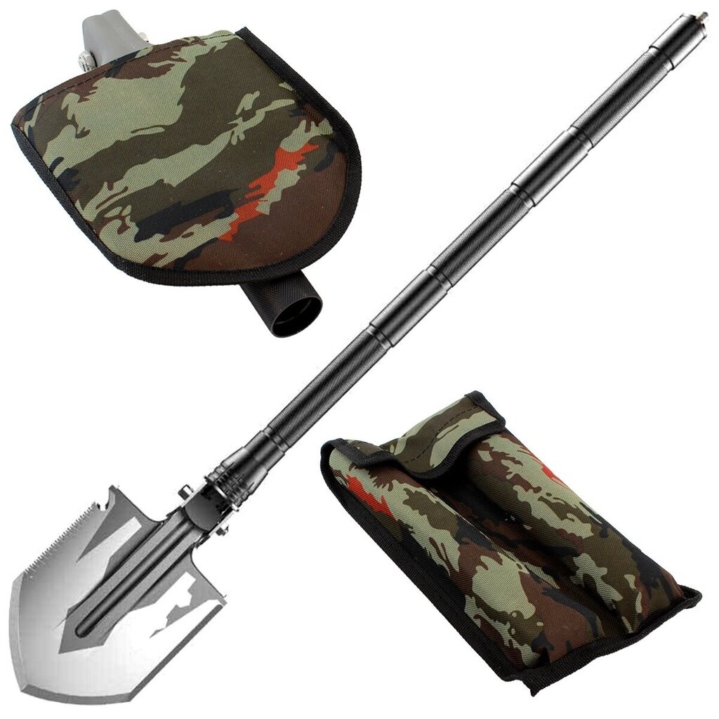 Tūristu komplekts Survival Shovel, 13x16,4 cm cena un informācija | Citas tūrisma preces | 220.lv