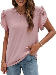Женская блузка Fcsonu, розовая цена и информация | Женские блузки, рубашки | 220.lv
