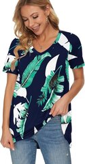 Женская блузка Auselily, синая цена и информация | Женские блузки, рубашки | 220.lv