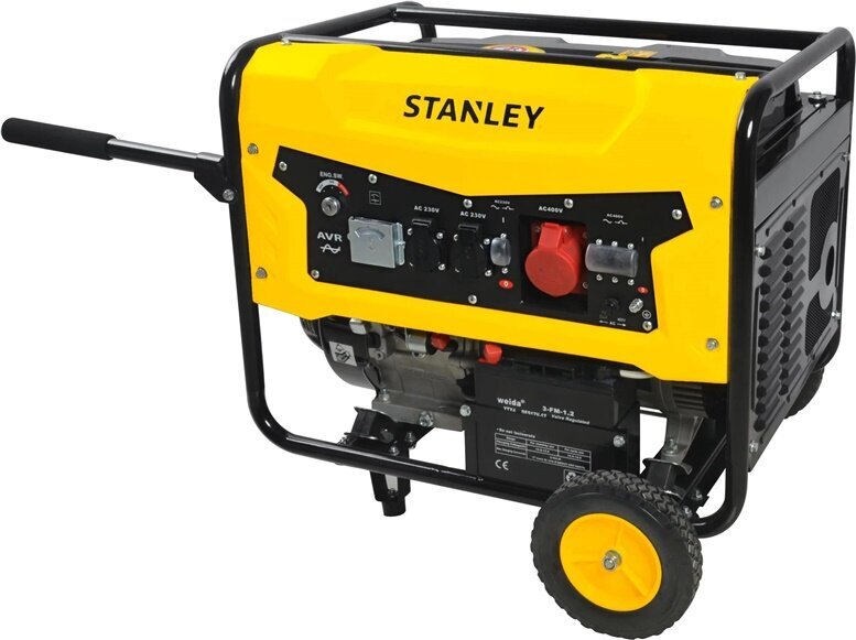 Ģenerators Stanley SG 7500, 7000 W cena un informācija | Elektrības ģeneratori | 220.lv