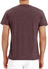 Мужская футболка EUDOLAH, короткие рукава, легкая, круглый вырез, красная цена и информация | Мужские футболки | 220.lv