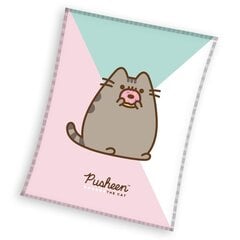 Pusheen koraļļu sega, 150x200 cm цена и информация | Покрывала, пледы | 220.lv