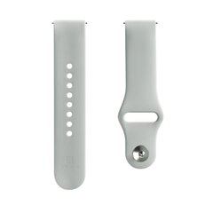 Evelatus Universal 20mm Silicone Loop Gray цена и информация | Аксессуары для смарт-часов и браслетов | 220.lv