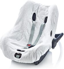 Bērnu autosēdeklīša pārvalks grupām 0, 0+; Balts, Babyjem cena un informācija | Autokrēsliņu aksesuāri | 220.lv